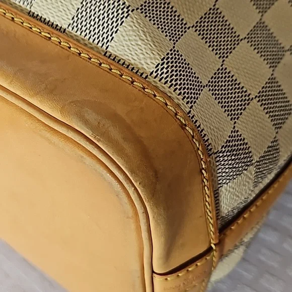 AUTHENTIC LOUIS VUITTON DAMIER AZUR NOÉ BB - Picture 12 of 16